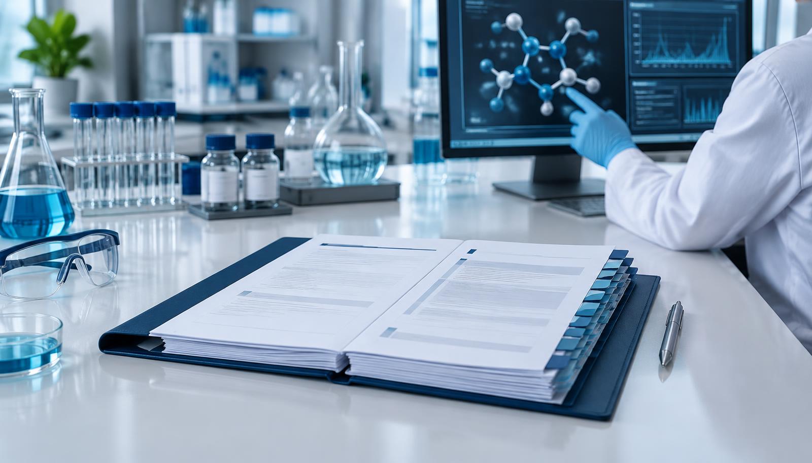 Biztonsági adatlap összeállítása modern laboratóriumi környezetben